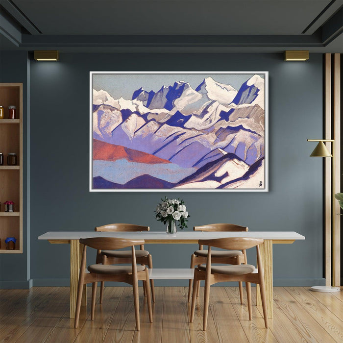 Everest by Nicholas Roerich - Canvas Artwork