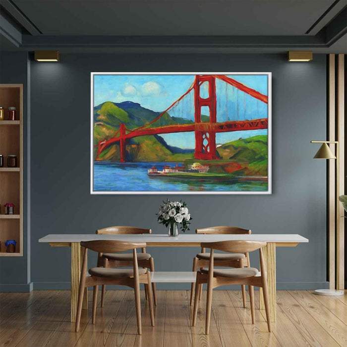 Impressionism Golden Gate Bridge #104 - Kanvah