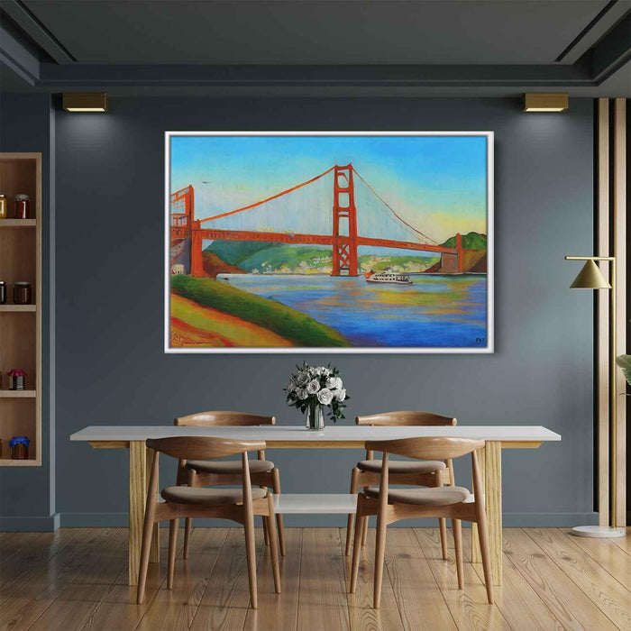 Impressionism Golden Gate Bridge #125 - Kanvah