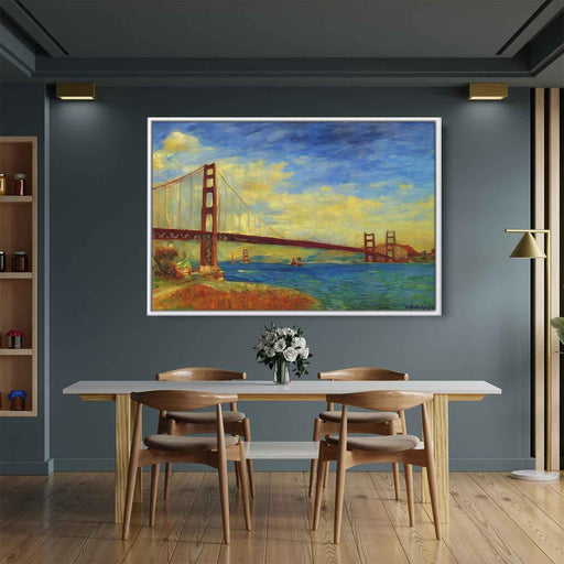 Impressionism Golden Gate Bridge #129 - Kanvah