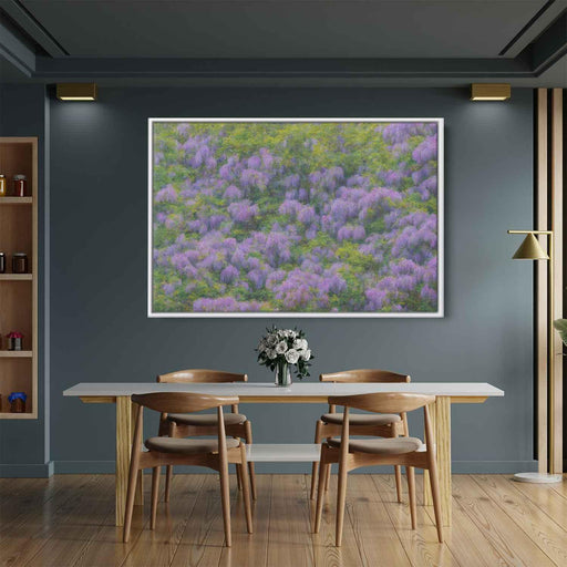 Impressionist Oil Wisteria #138 - Kanvah