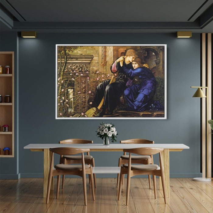 Love Among the Ruins by Edward Burne-Jones - Canvas Artwork