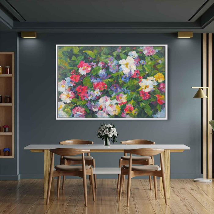 Tropical Flowers Oil Painting #139 - Kanvah