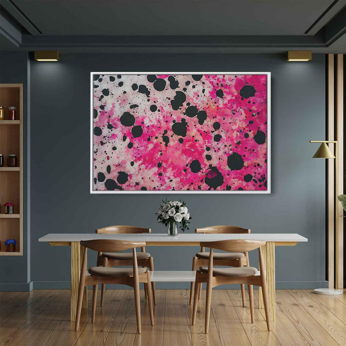 Pink Abstract Splatter #129 - Kanvah