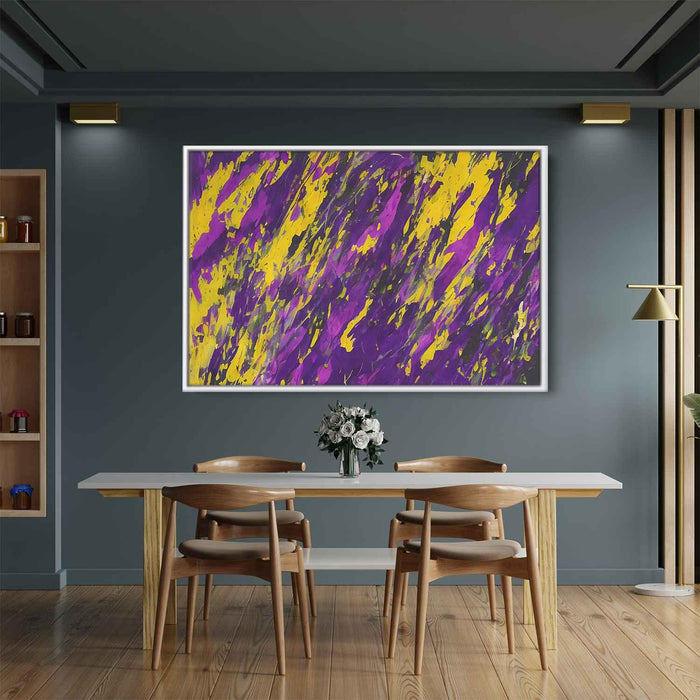 Purple Abstract Splatter #109 - Kanvah