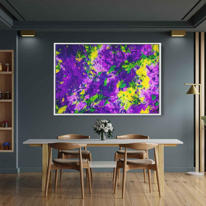 Purple Abstract Splatter #120 - Kanvah