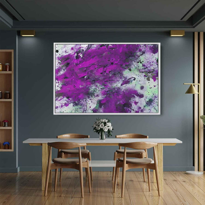 Purple Abstract Splatter #129 - Kanvah