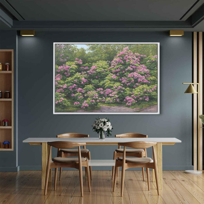 Realistic Oil Rhododendron #129 - Kanvah