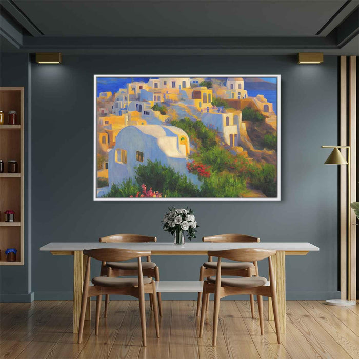 Impressionism Santorini #104 - Kanvah