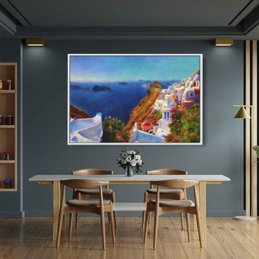 Impressionism Santorini #116 - Kanvah