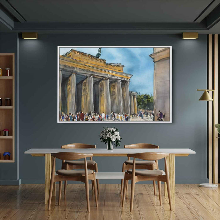 Watercolor Brandenburg Gate #125 - Kanvah