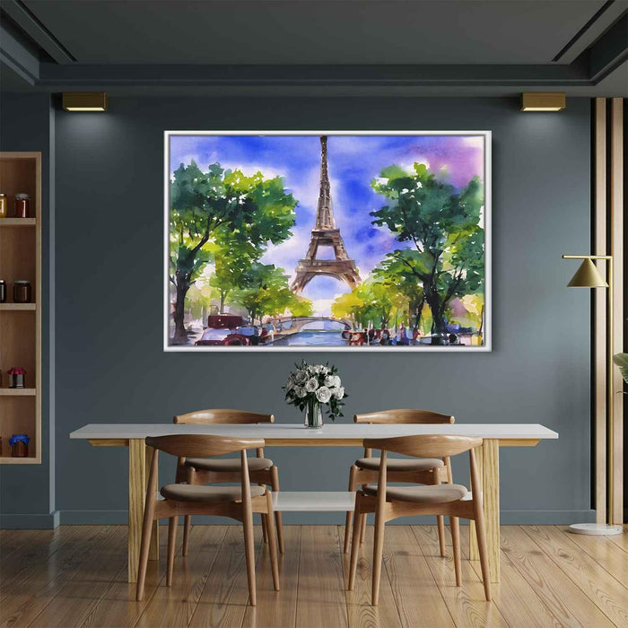 Watercolor Eiffel Tower #119 - Kanvah