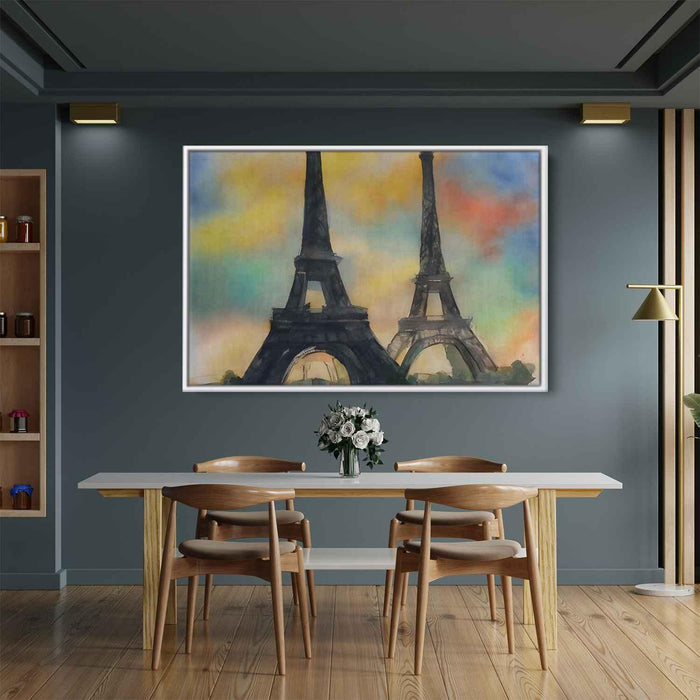 Watercolor Eiffel Tower #129 - Kanvah