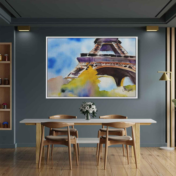 Watercolor Eiffel Tower #137 - Kanvah