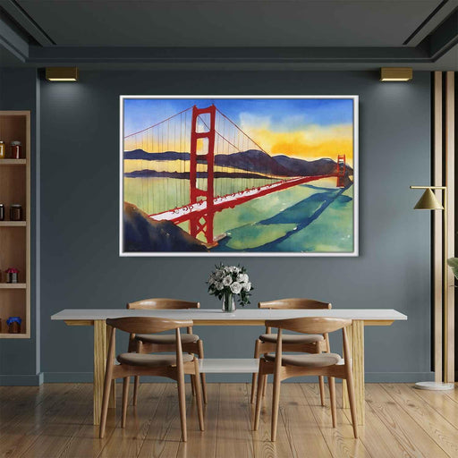 Watercolor Golden Gate Bridge #125 - Kanvah