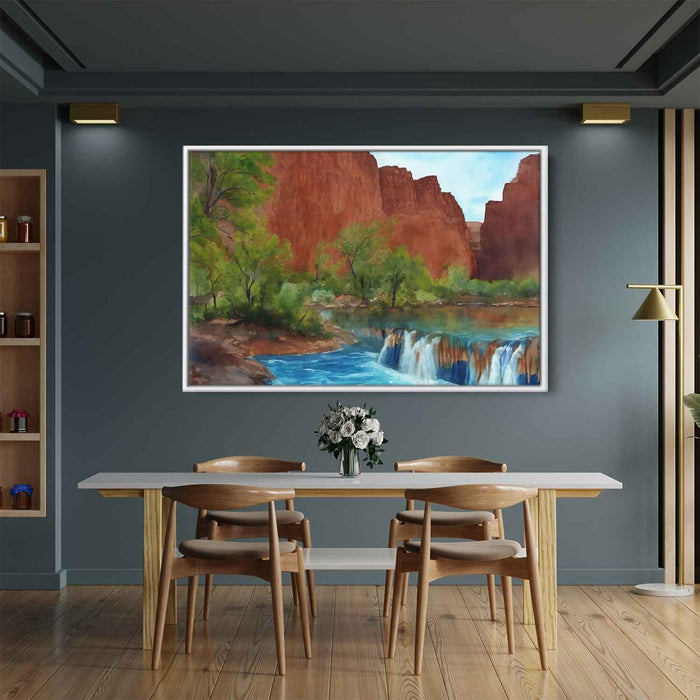 Watercolor Havasu Falls #104 - Kanvah