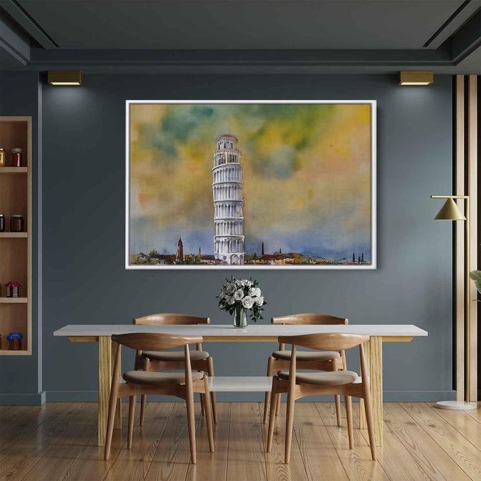 Watercolor Leaning Tower of Pisa #116 - Kanvah