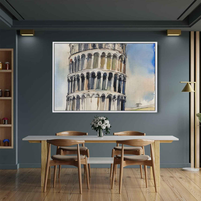 Watercolor Leaning Tower of Pisa #129 - Kanvah