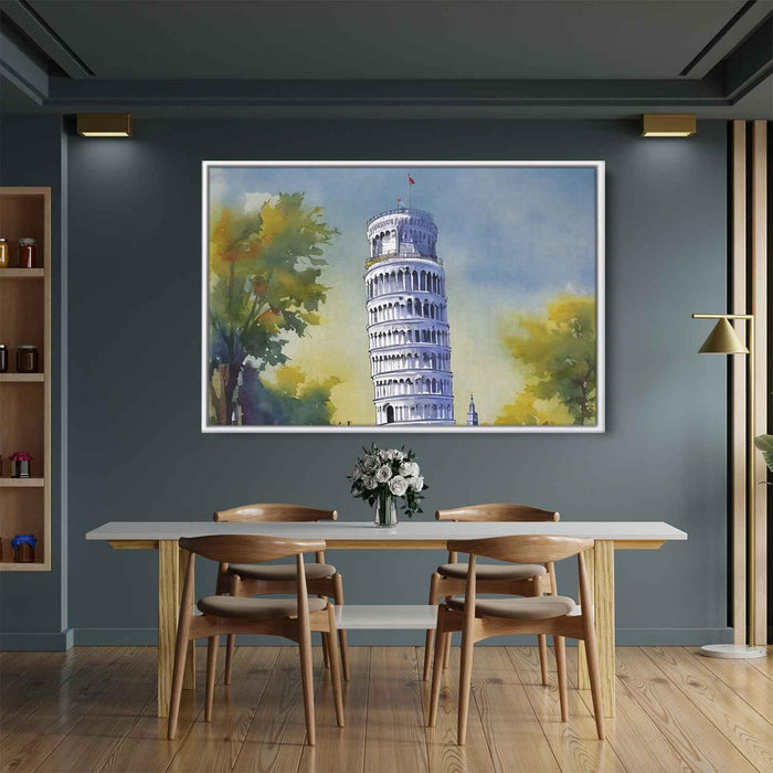 Watercolor Leaning Tower of Pisa #137 - Kanvah