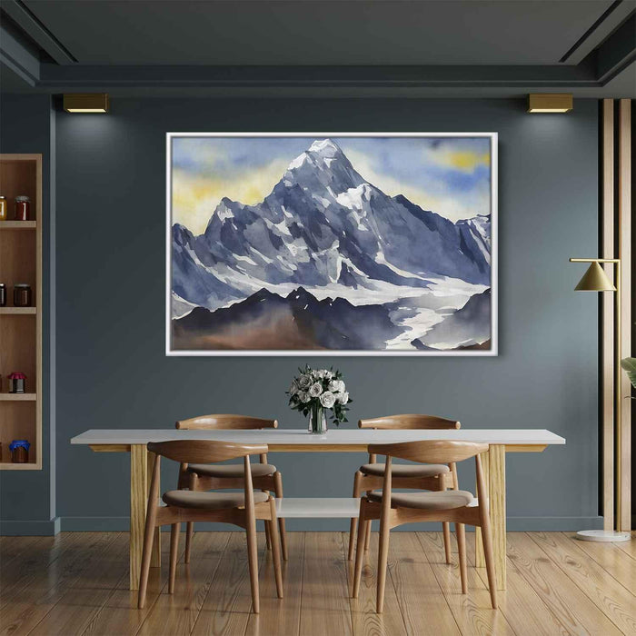 Watercolor Mount Everest #125 - Kanvah