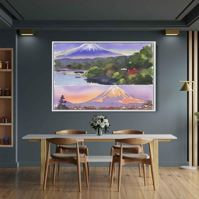 Watercolor Mount Fuji #109 - Kanvah