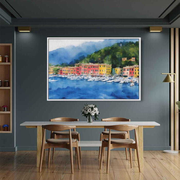 Watercolor Portofino #109 - Kanvah