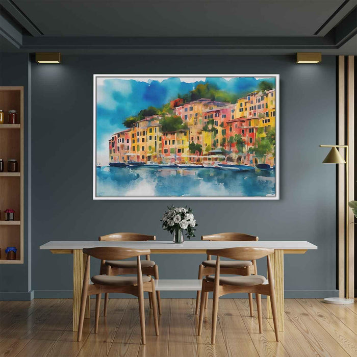 Watercolor Portofino #120 - Kanvah