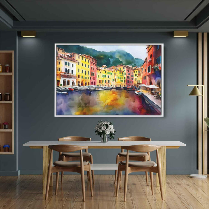 Watercolor Portofino Streets #137 - Kanvah