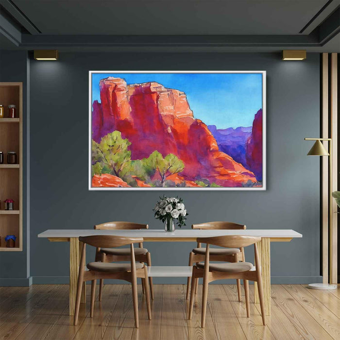 Watercolor Sedona Red Rocks #104 - Kanvah