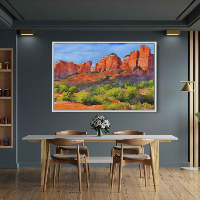 Watercolor Sedona Red Rocks #109 - Kanvah