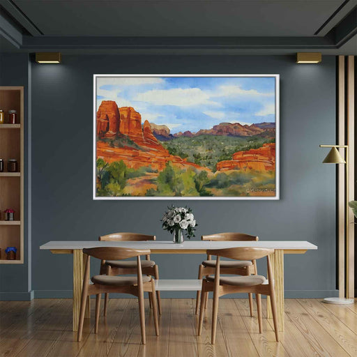 Watercolor Sedona Red Rocks #119 - Kanvah