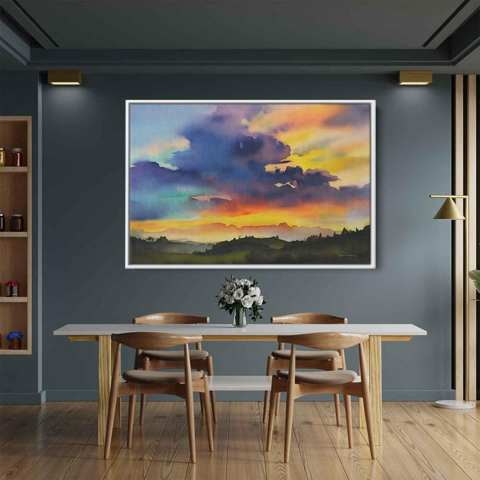 Watercolor Sunset #137 - Kanvah