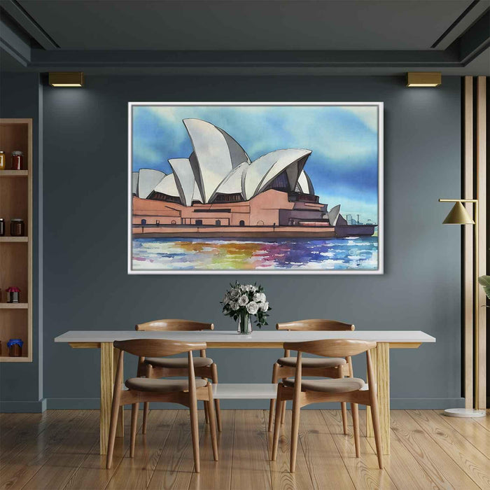 Watercolor Sydney Opera House #116 - Kanvah