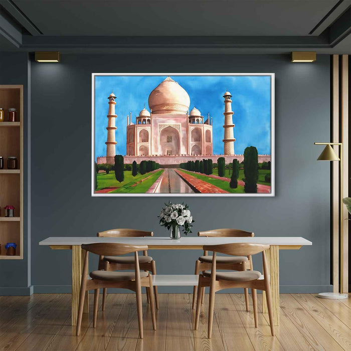 Watercolor Taj Mahal #116 - Kanvah