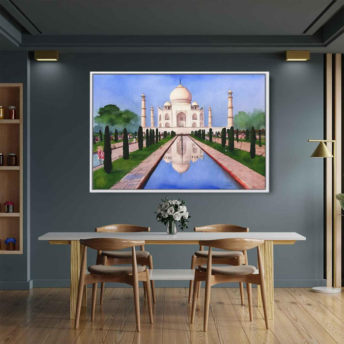 Watercolor Taj Mahal #119 - Kanvah