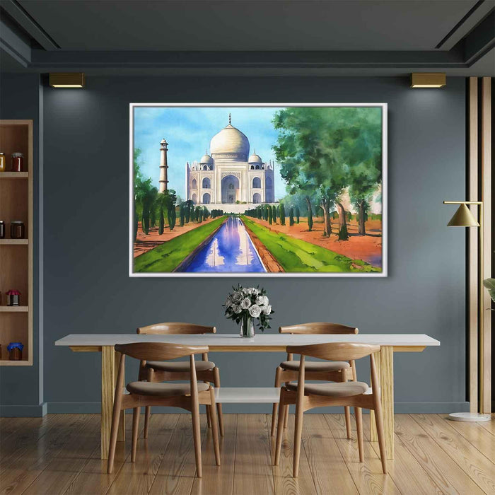 Watercolor Taj Mahal #125 - Kanvah