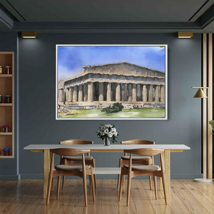 Watercolor Parthenon #104 - Kanvah