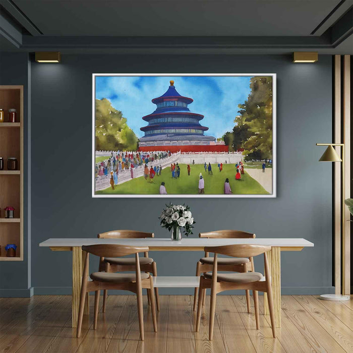 Watercolor Temple of Heaven #116 - Kanvah