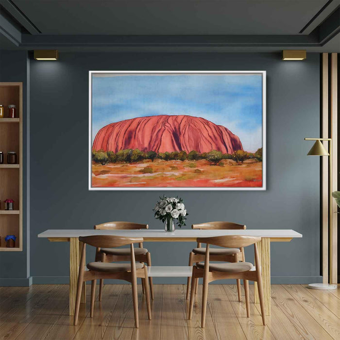 Watercolor Uluru #125 - Kanvah