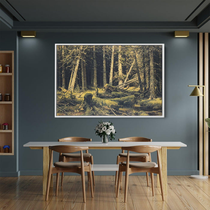 Wind Fallen Trees by Ivan Shishkin - Canvas Artwork