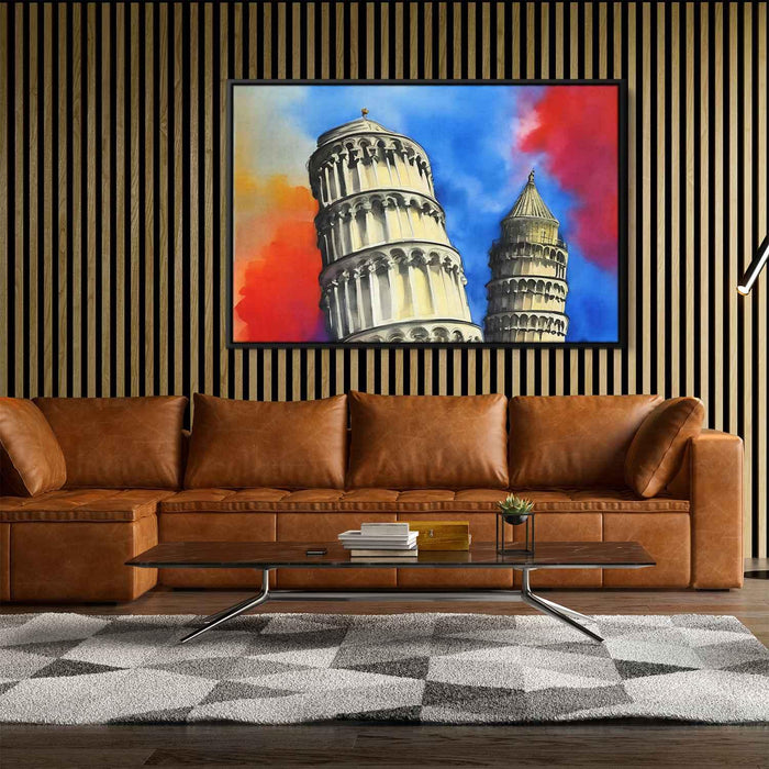 Abstract Leaning Tower of Pisa #120 - Kanvah