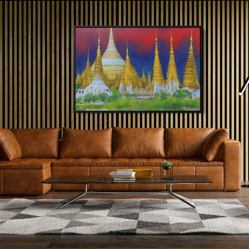 Abstract Shwedagon Pagoda #109 - Kanvah