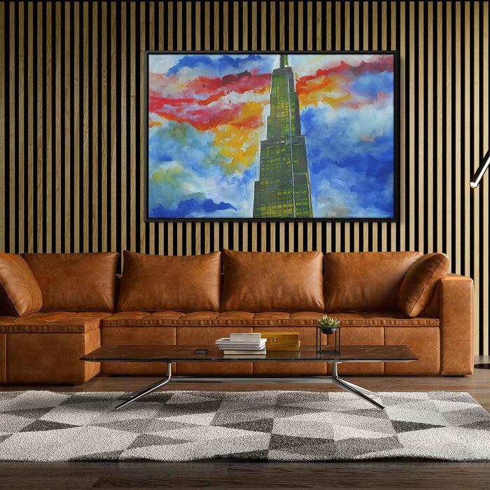 Abstract Willis Tower #120 - Kanvah