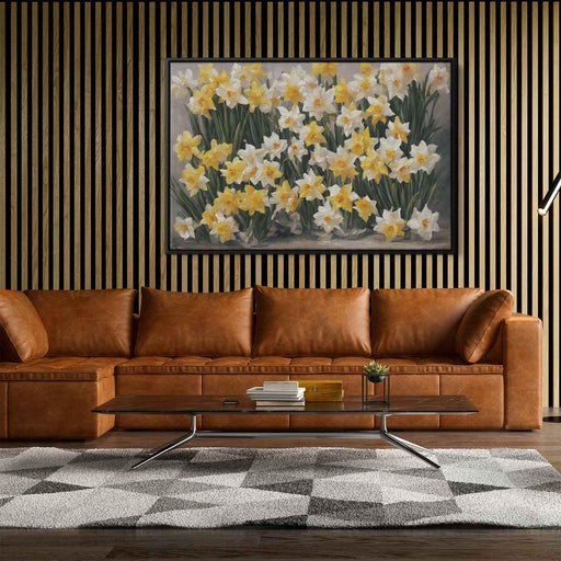 Contemporary Oil Daffodils #104 - Kanvah