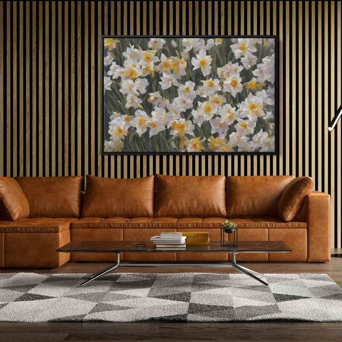 Contemporary Oil Daffodils #109 - Kanvah