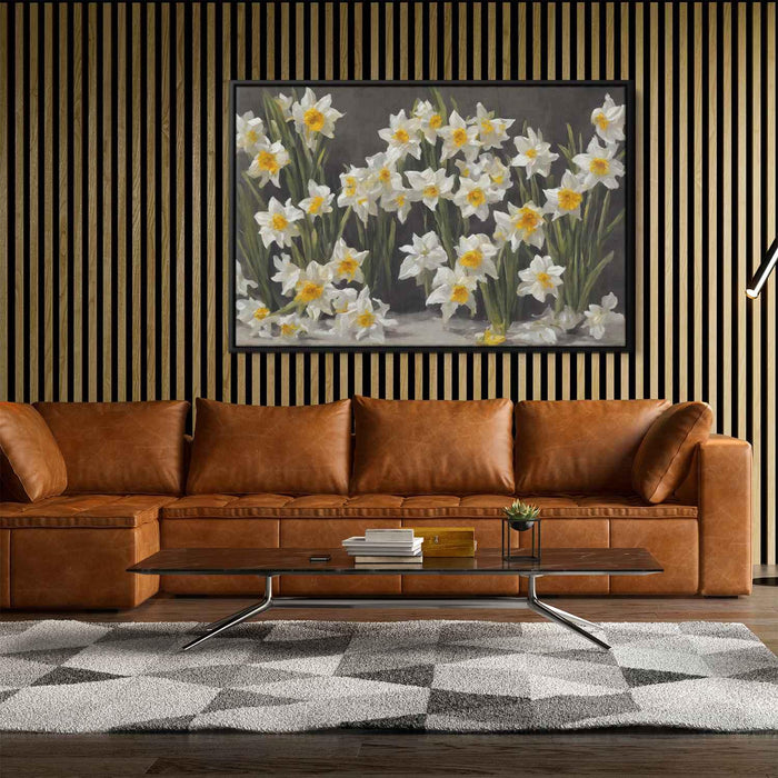 Contemporary Oil Daffodils #116 - Kanvah