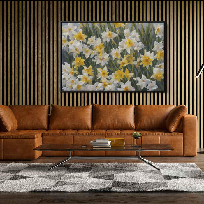 Contemporary Oil Daffodils #119 - Kanvah