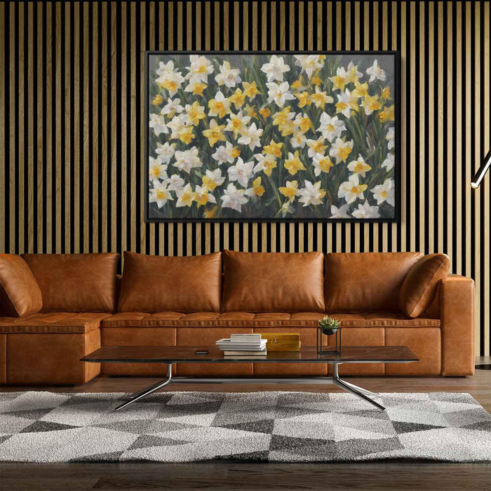 Contemporary Oil Daffodils #139 - Kanvah