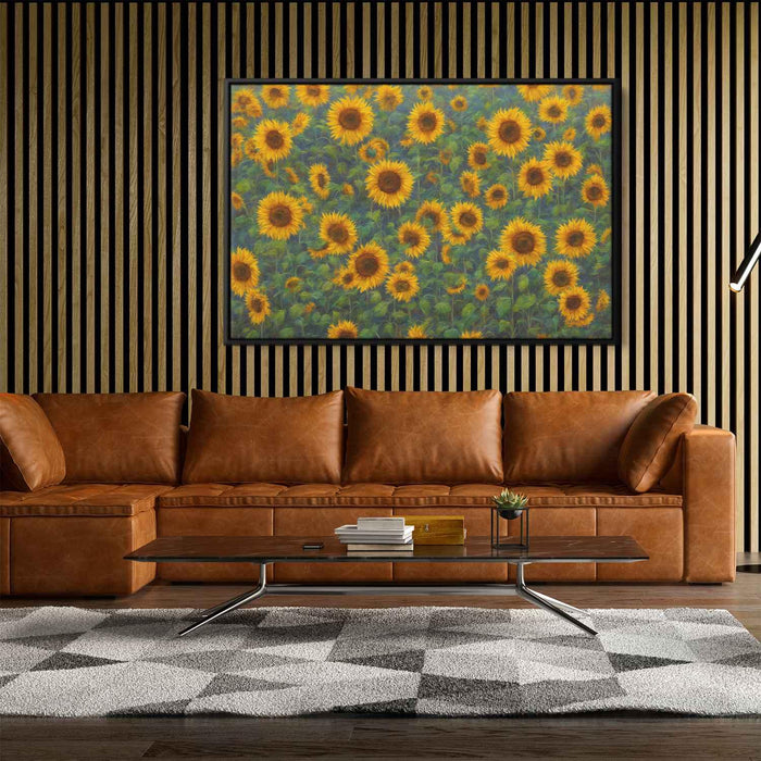 Enchanting Abstract Sunflowers #120 - Kanvah