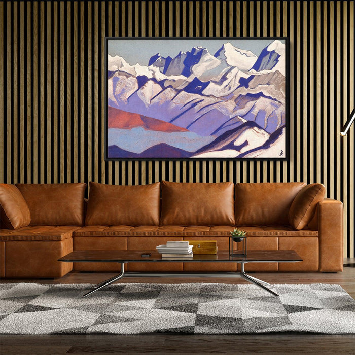 Everest by Nicholas Roerich - Canvas Artwork